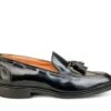 Elton Tassel Loafer - Black Bookbinder