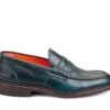 Eva Penny Loafer - Green Cutter