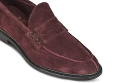 R E Tricker Ltd -R E Tricker Ltd adam penny loafer barolo suede 375291