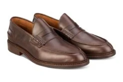 Adam Penny Loafer - Brown Cutter -R E Tricker Ltd adam penny loafer brown cutter 686842