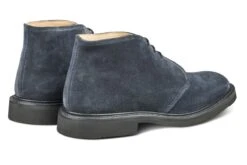 Aldo Chukka Boot - Navy Eco Buck -R E Tricker Ltd aldo chukka boot navy eco buck 537643