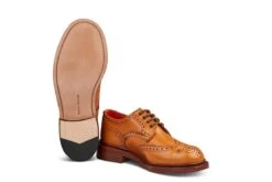 Anne Brogue Country Shoe - ACORN ANTIQUE -R E Tricker Ltd anne brogue country shoe acorn antique 134773