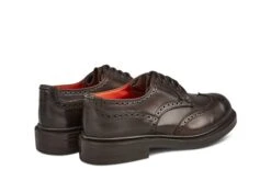 Anne Brogue Country Shoe - Espresso Burnished -R E Tricker Ltd anne brogue country shoe espresso burnished 332829