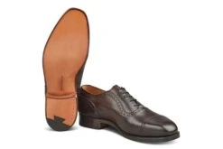 Belgrave Toecap Oxford City Shoe - Espresso Burnished -R E Tricker Ltd belgrave toecap oxford city shoe espresso burnished 939282
