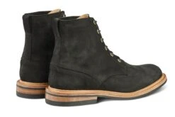 Bernwood Logger Boot - Black Hydro Nubuck -R E Tricker Ltd bernwood logger boot black hydro nubuck 413769