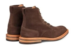Bernwood Logger Boot - Brown Hydro Nubuck -R E Tricker Ltd bernwood logger boot brown hydro nubuck 451780