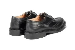 BOURTON COUNTRY SHOE - BLACK 7 BOURTON COUNTRY SHOE - BLACK -R E Tricker Ltd bourton country shoe black 814930