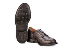 Bourton Country Shoe - Black Cross Hatch -R E Tricker Ltd bourton country shoe black cross hatch 809608