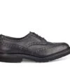 Bourton Country Shoe - Black Olivvia Shrunken Grain