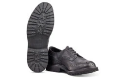 Bourton Country Shoe - Black Olivvia Shrunken Grain -R E Tricker Ltd bourton country shoe black olivvia shrunken grain 486241