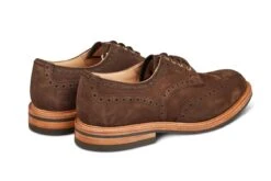 Bourton Country Shoe - Brown Hydro Nubuck -R E Tricker Ltd bourton country shoe brown hydro nubuck 324838