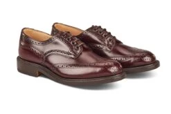 Bourton Country Shoe - Burgundy Bookbinder -R E Tricker Ltd bourton country shoe burgundy bookbinder 385342