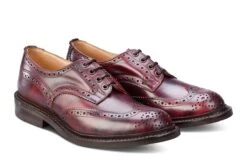 Bourton Country Shoe - Burgundy Museum 7 Bourton Country Shoe - Burgundy Museum -R E Tricker Ltd bourton country shoe burgundy museum 753248