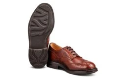 Bourton Country Shoe - Caramel Kudu -R E Tricker Ltd bourton country shoe caramel kudu 308631