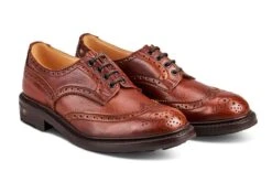 Bourton Country Shoe - Caramel Kudu -R E Tricker Ltd bourton country shoe caramel kudu 362539