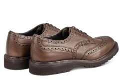 Bourton Country Shoe - Espresso Olivvia Shrunken Grain -R E Tricker Ltd bourton country shoe espresso olivvia shrunken grain 123517