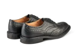 Bourton Country Shoe - Lightweight - Black Muflone -R E Tricker Ltd bourton country shoe lightweight black muflone 441999