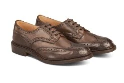 Bourton Country Shoe - Lightweight - Brown Muflone -R E Tricker Ltd bourton country shoe lightweight brown muflone 594959