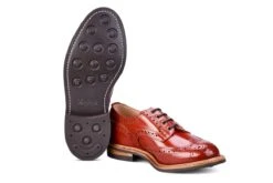 Bourton Country Shoe - Orange Bookbinder -R E Tricker Ltd bourton country shoe orange bookbinder 456495