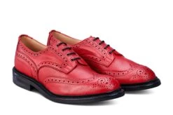 Bourton Country Shoe - Red Scotch Grain -R E Tricker Ltd bourton country shoe red scotch grain 693066
