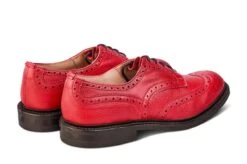 Bourton Country Shoe - Red Scotch Grain -R E Tricker Ltd bourton country shoe red scotch grain 943402