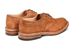 Bourton Country Shoe - Whisky Hydro Nubuck 8 Bourton Country Shoe - Whisky Hydro Nubuck -R E Tricker Ltd bourton country shoe whisky hydro nubuck 217312