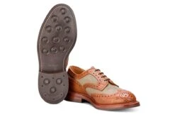 Bowood Country Shoe - Mahogany/Khaki Two Tone -R E Tricker Ltd bowood country shoe mahoganykhaki two tone 383771