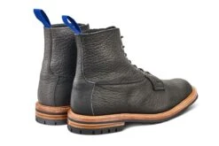 Burford Country Boot - Black Buffalo (Tricker's Exclusive) 8 Burford Country Boot - Black Buffalo (Tricker's Exclusive) -R E Tricker Ltd burford country boot black buffalo 530367