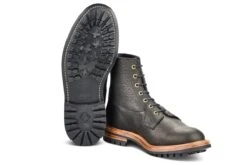 Burford Country Boot - Black Buffalo (Tricker's Exclusive) 9 Burford Country Boot - Black Buffalo (Tricker's Exclusive) -R E Tricker Ltd burford country boot black buffalo 965938