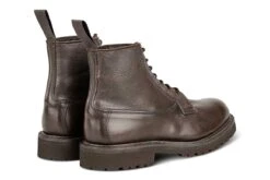Camilla Derby Boot - Olivvia Deerskin - Brown -R E Tricker Ltd camilla derby boot olivvia deerskin brown 605599
