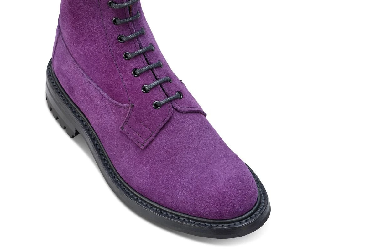 Camilla Derby Boot - Repello Suede - Violetta 2 Camilla Derby Boot - Repello Suede - Violetta - Image 2