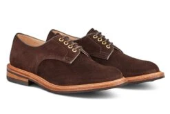 Daniel Tramping Shoe - Brown Hydro Nubuck -R E Tricker Ltd daniel tramping shoe brown hydro nubuck 245741
