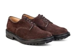 Daniel Tramping Shoe - Charcoal Hairy Suede -R E Tricker Ltd daniel tramping shoe charcoal hairy suede 697247