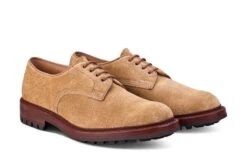 Daniel Tramping Shoe - Tan Hairy Suede -R E Tricker Ltd daniel tramping shoe tan hairy suede 462810