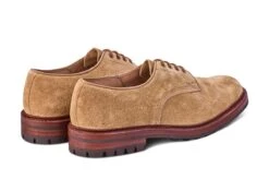 Daniel Tramping Shoe - Tan Hairy Suede -R E Tricker Ltd daniel tramping shoe tan hairy suede 722374