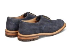 Elthea Tramping Shoe - Navy Nubuck (Tricker's Exclusive) -R E Tricker Ltd elthea tramping shoe navy nubuck 565708