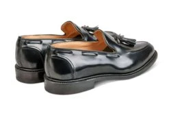 Elton Tassel Loafer - Black Bookbinder -R E Tricker Ltd elton tassel loafer black bookbinder 405496