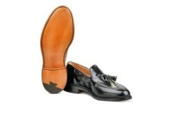 Elton Tassel Loafer - Black Bookbinder -R E Tricker Ltd elton tassel loafer black bookbinder 998970