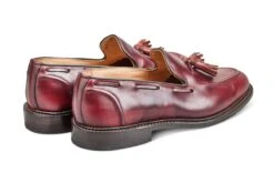 Elton Tassel Loafer - Burgundy Cutter 8 Elton Tassel Loafer - Burgundy Cutter -R E Tricker Ltd elton tassel loafer burgundy cutter 524258