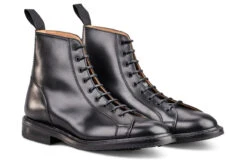 Ethan Monkey Boot - Black Calf -R E Tricker Ltd ethan monkey boot black calf 141269