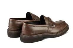 Eva Penny Loafer - Espresso Burnished -R E Tricker Ltd eva penny loafer espresso burnished 660145