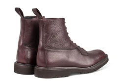 Grassmere Country Boot - Burgundy Olivvia Shrunken Grain -R E Tricker Ltd grassmere country boot burgundy olivvia shrunken grain 279362