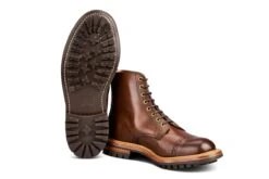 Gregory Derby Boot - Coffee Burnished (Tricker's Exclusive) -R E Tricker Ltd gregory derby boot coffee burnished 961798