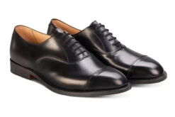 Henley JS9550 Plain Toecap Oxford City Shoe - Black (Multiple Width Fittings) 7 Henley JS9550 Plain Toecap Oxford City Shoe - Black (Multiple Width Fittings) -R E Tricker Ltd henley js9550 plain toecap oxford city shoe black multiple width fittings 742209