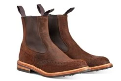 Henry Country Boot - Ridge Reverse Suede -R E Tricker Ltd henry country boot ridge reverse suede 608450