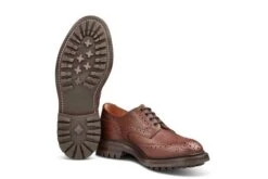 Ilkley Country Shoe - Brown Zug Grain 9 Ilkley Country Shoe - Brown Zug Grain -R E Tricker Ltd ilkley country shoe brown zug grain 654281