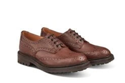 Ilkley Country Shoe - Brown Zug Grain 7 Ilkley Country Shoe - Brown Zug Grain -R E Tricker Ltd ilkley country shoe brown zug grain 673568