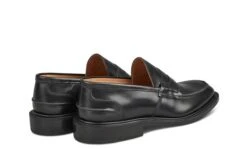 James Penny Loafer - Black -R E Tricker Ltd james penny loafer black 981552