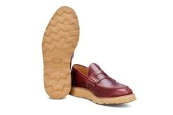 James Penny Loafer - Burgundy Cutter -R E Tricker Ltd james penny loafer burgundy cutter 960118