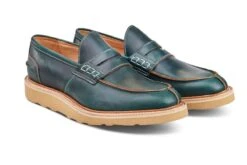 James Penny Loafer - Green Cutter -R E Tricker Ltd james penny loafer green cutter 269928